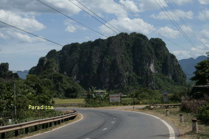 The Kem Pass (Kem Gradient) on Route 6 which marked a major ambush by Division 304 of the Viet Minh in the Hoa Binh Battle