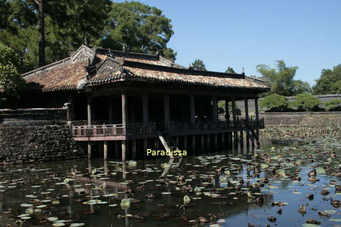 King Tu Duc's tomb in Hue Vietnam