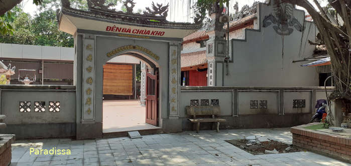 Ba Chua Kho Temple at the Ancient Pho Hien Town