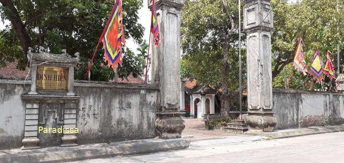 The communal house of Pho Hien Ancient Town