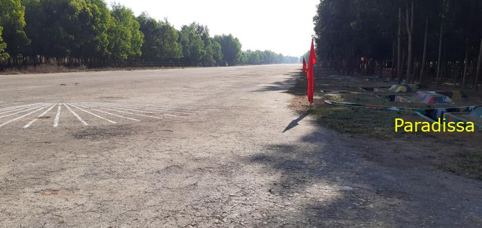 The former Phoenix Airfield at Dak To, Kon Tum Province, Vietnam