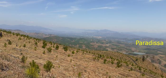 A breathtaking mountain view at Kon Tum Vietnam