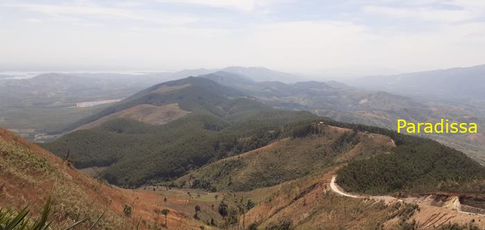 An old battlefield at Kon Tom Province, Vietnam