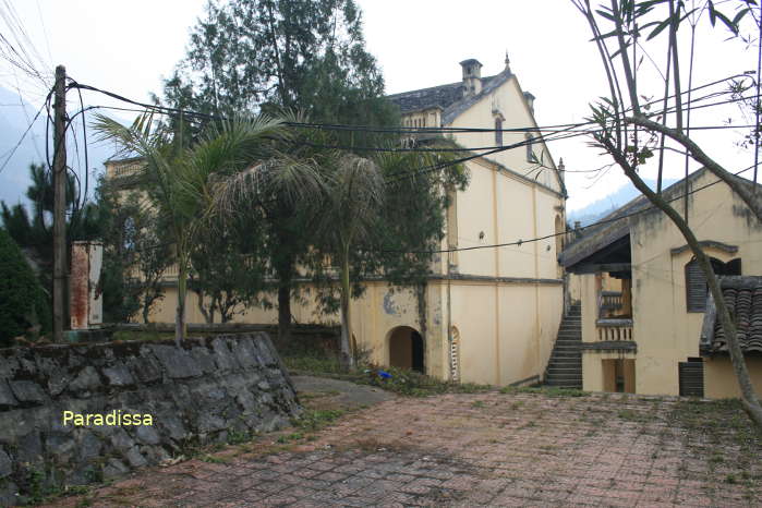 The rear side of Hoang A Tuong's Residence