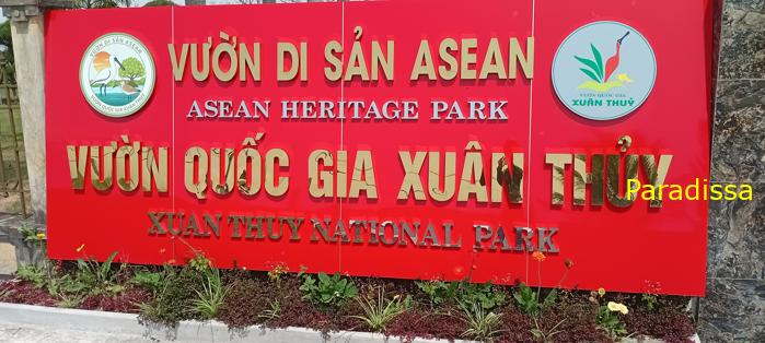 Birding at Xuan Thuy National Park Vietnam