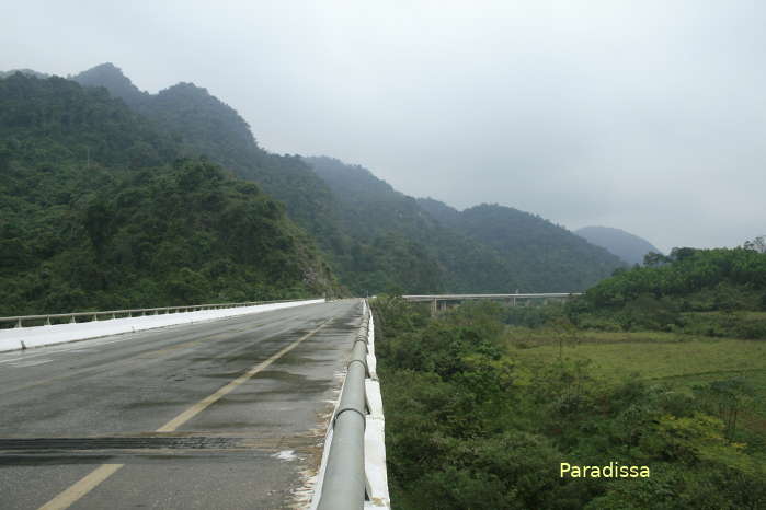 Ho Chi Minh Road at Cuc Phuong National Park connects Hanoi, Hoa Binh and Thanh Hoa Provinces