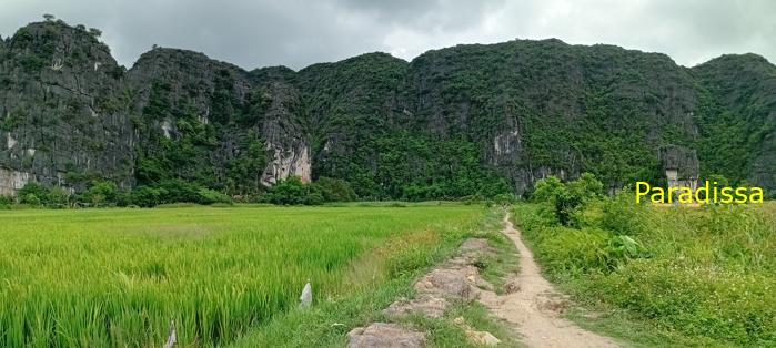Cycling tour through the heavenly landscape of Ninh Binh, Vietnam