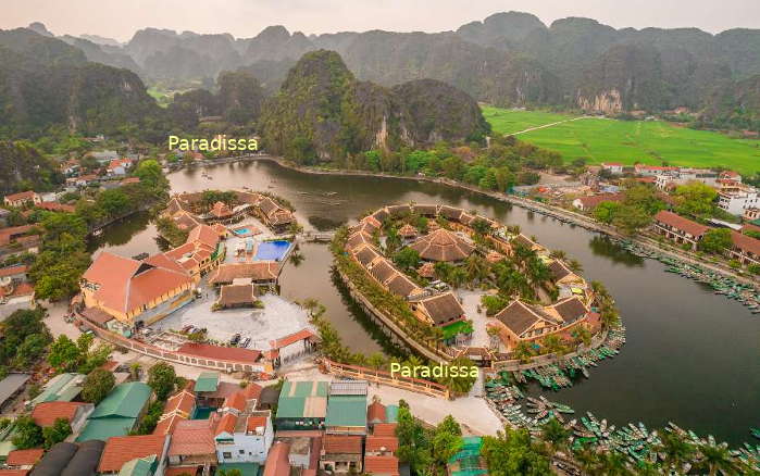 A luxury hotel at Tam Coc with Vietnamese aristocratic style of luxury
