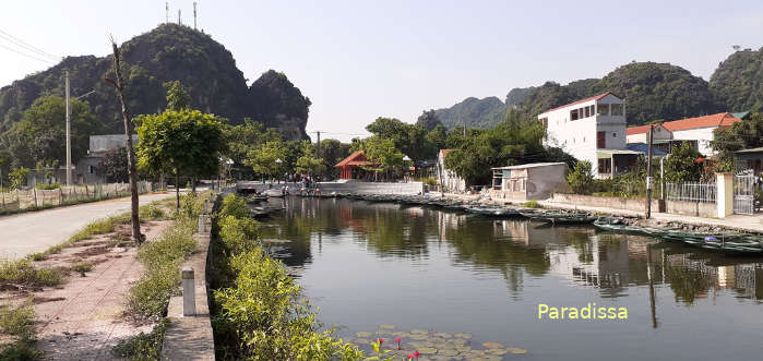 a jetty at Thung Nang Valley, Ninh Binh