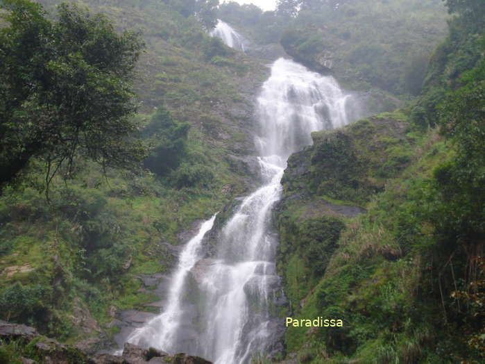 The Silver Waterfall in Sapa Vietnam