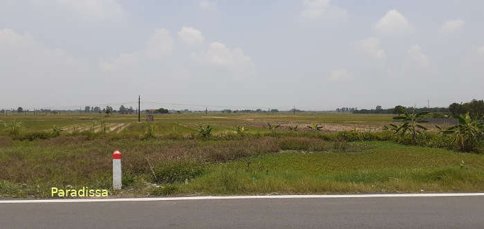 Countryside at Vu Thu District, Thai Binh, Vietnam