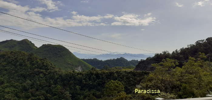 Breathtaking mountains on our adventure today