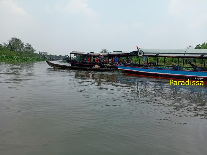 A family trip to Cai Be, Tien Giang Province in southern Vietnam