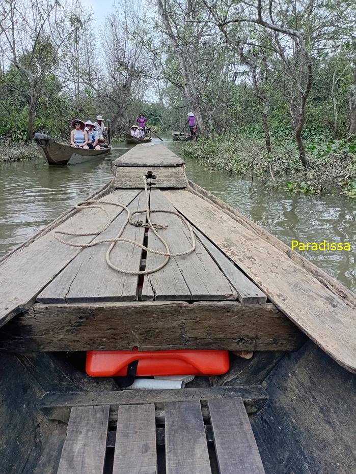 A family trip to Cai Be, Tien Giang Province in southern Vietnam