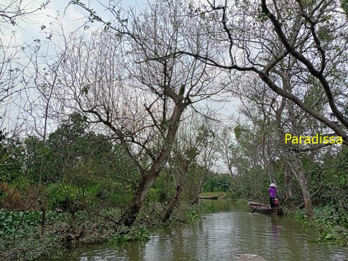 A family trip to Cai Be, Tien Giang Province in southern Vietnam