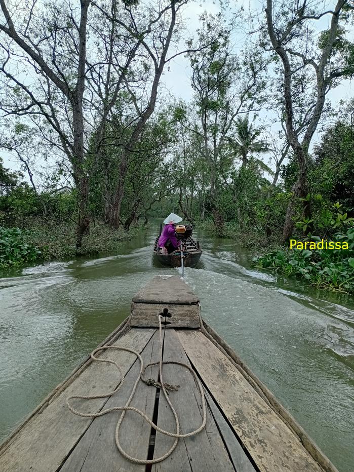 A family trip to Cai Be, Tien Giang Province in southern Vietnam