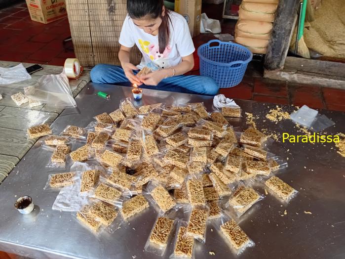 Family vacation in Vinh Long in the Mekong Delta in southern Vietnam Family vacation in Vinh Long in the Mekong Delta in southern Vietnam