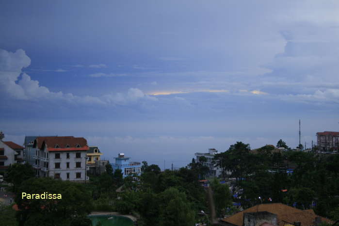 Fresh nature around the Tam Dao Township